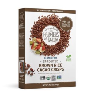 Organics Sprouted Brown Rice Cacao Crisps Cereal
